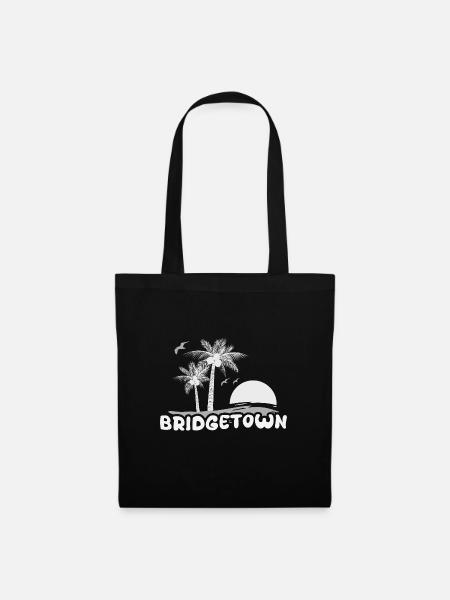 Bridgetown - Stoffbeutel - Schwarz