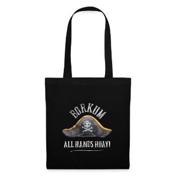 Borkum Toutes les mains Hoay Pirate - Sac en tissu - noir - Devant