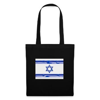 Israël - Sac en tissu - noir - Devant
