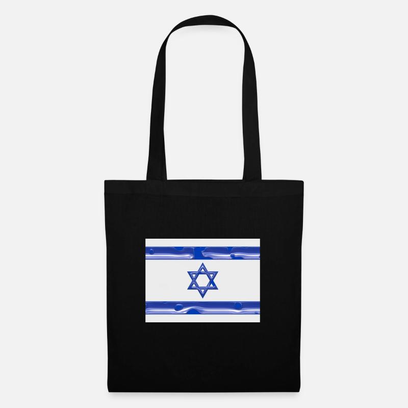 Israel - Stoffbeutel - Schwarz