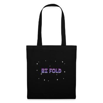 Bi Fold Bisexual LGBTQ Bi Pride LGBT Positivity - Tote Bag - black - Front