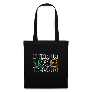 Irlande 1982 - Sac en tissu - noir - Devant