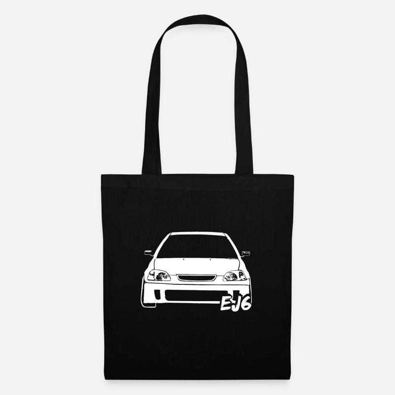 Vtec Mafia, Ej6, Ej9, JDM 90s. Driftcar . - Tote Bag - black
