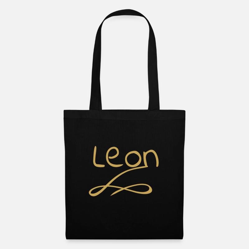 Leon : Léon - Sac en tissu - noir