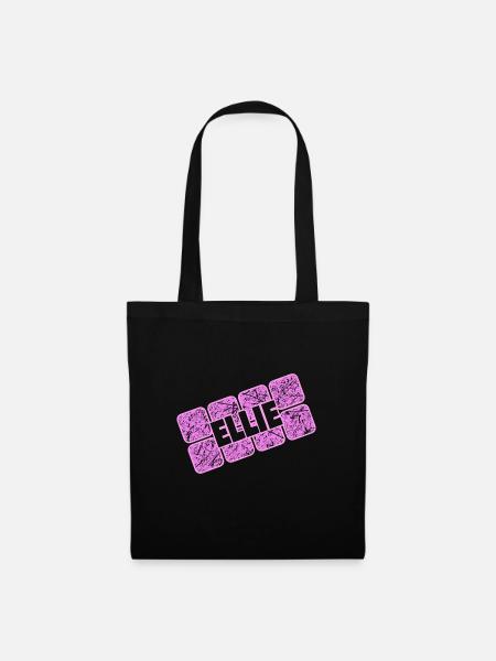 Ehefrau Ellie - Stoffbeutel - Schwarz