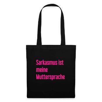 Sarcasm Pro - Tote Bag - black - Front