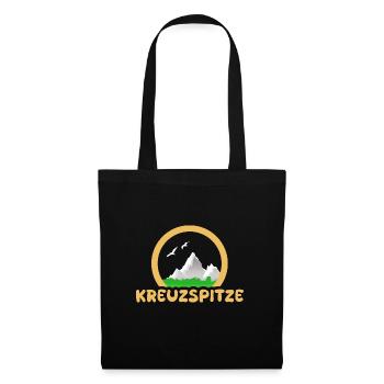 Kreuzspitze comme trekking - Sac en tissu - noir - Devant
