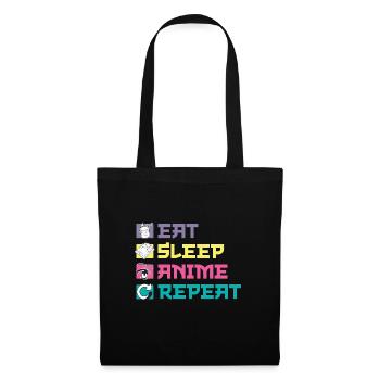 Cosplay d’anime - Sac en tissu - noir - Devant