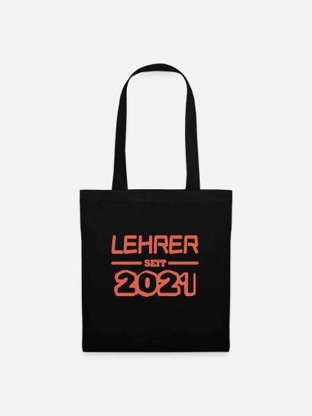 Jahr 2021 - Stoffbeutel - Schwarz
