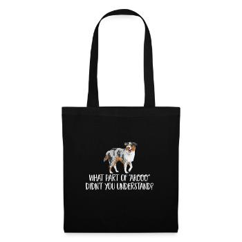 Miniature Australian Shepherd - Tote Bag - black - Front