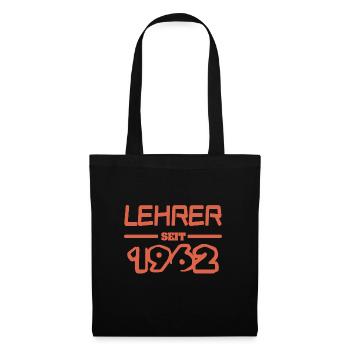 Année 1962 - Sac en tissu - noir - Devant