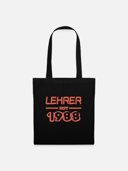 1988 1988 - Stoffbeutel - Schwarz