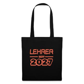 2027 - Stoffbeutel - Schwarz - Vorne
