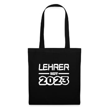2023 - Stoffbeutel - Schwarz - Vorne