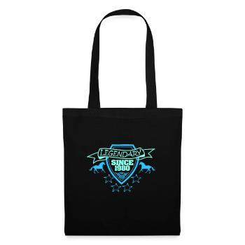 1980 - Tote Bag - black - Front
