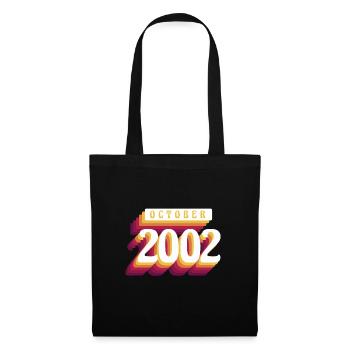 October 2002 - 20th birthday gift. Legend. - Tote Bag - black - Front