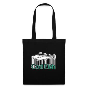 Cod Fish Cod Fish Vintage - Tote Bag - black - Front
