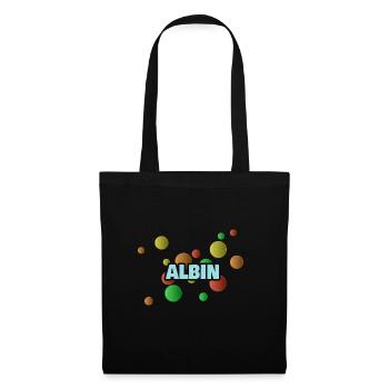 First name Albin - Tote Bag - black - Front