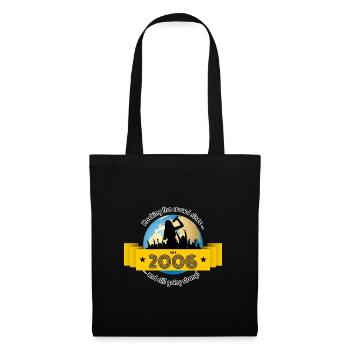 18e anniversaire Faire vibrer la foule depuis 04/2006 - Sac en tissu - noir - Devant
