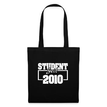 Etudiant 2010 - Sac en tissu - noir - Devant