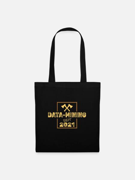 Data 2021 - Stoffbeutel - Schwarz