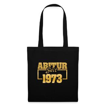 Vacances 1973 - Sac en tissu - noir - Devant