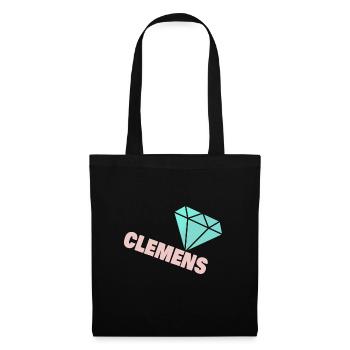 Precious Clemens - Tote Bag - black - Front