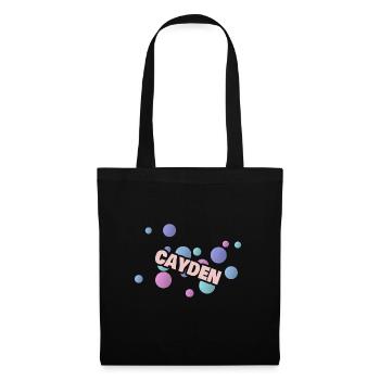 Gift First Name Cayden - Tote Bag - black - Front