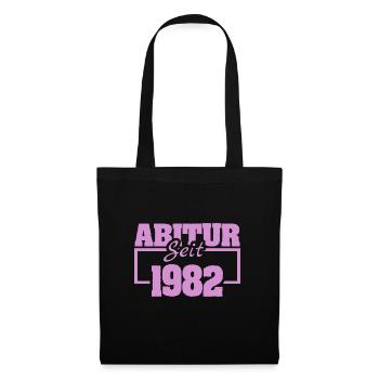 Uni 1982 - Stoffbeutel - Schwarz - Vorne