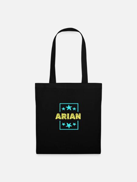 Arian Arian - Stoffbeutel - Schwarz