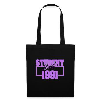 1991 - Sac en tissu - noir - Devant