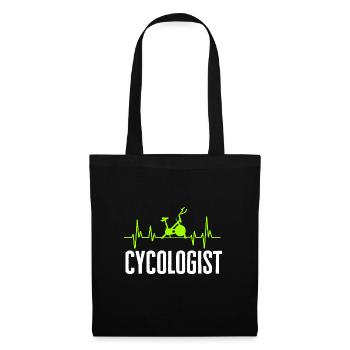 Indoor Cycling Bike Workout - Tote Bag - black - Front