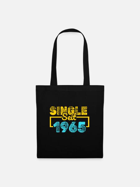 Single 1965 - Stoffbeutel - Schwarz