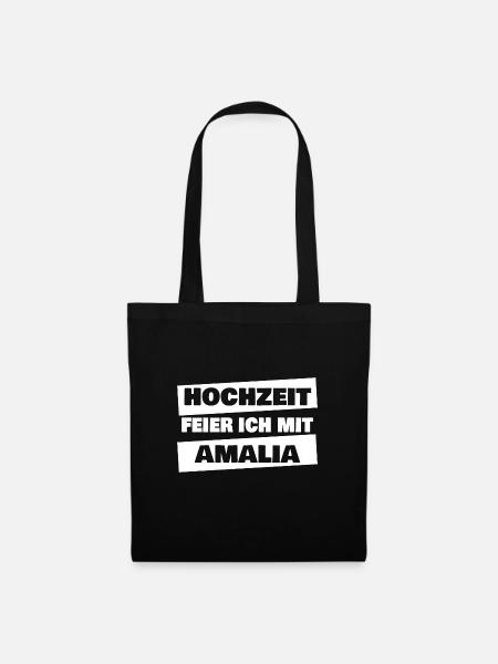 JGA Amalia - Stoffbeutel - Schwarz