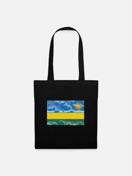 Rwanda - Sac en tissu - noir