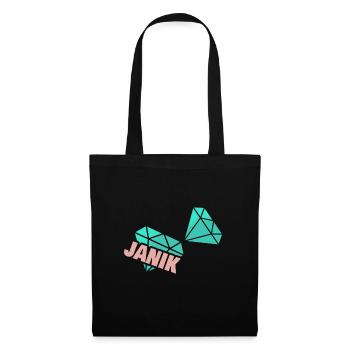 Frère Janik - Sac en tissu - noir - Devant