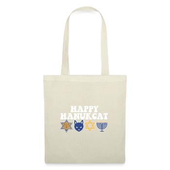Jewish Hanukkah Hanukcat Star Of David Menorah - Tote Bag - nature - Front