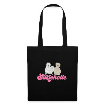 Seidenhuhn Poulet soyeux - Sac en tissu - noir - Devant
