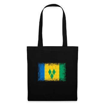 Sainte-Grenadines - Sac en tissu - noir - Devant