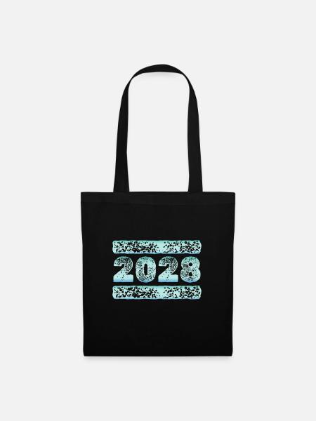 2028 - Stoffbeutel - Schwarz