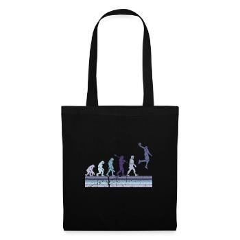 Basketball Sports Evolution for BBall Lovers Dunk - Tote Bag - black - Front