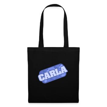 Carla comme santé - Sac en tissu - noir - Devant