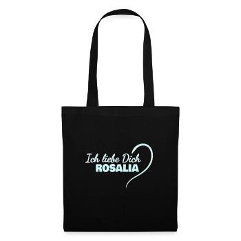 Cadeau pour Rosalia - Sac en tissu - noir - Devant