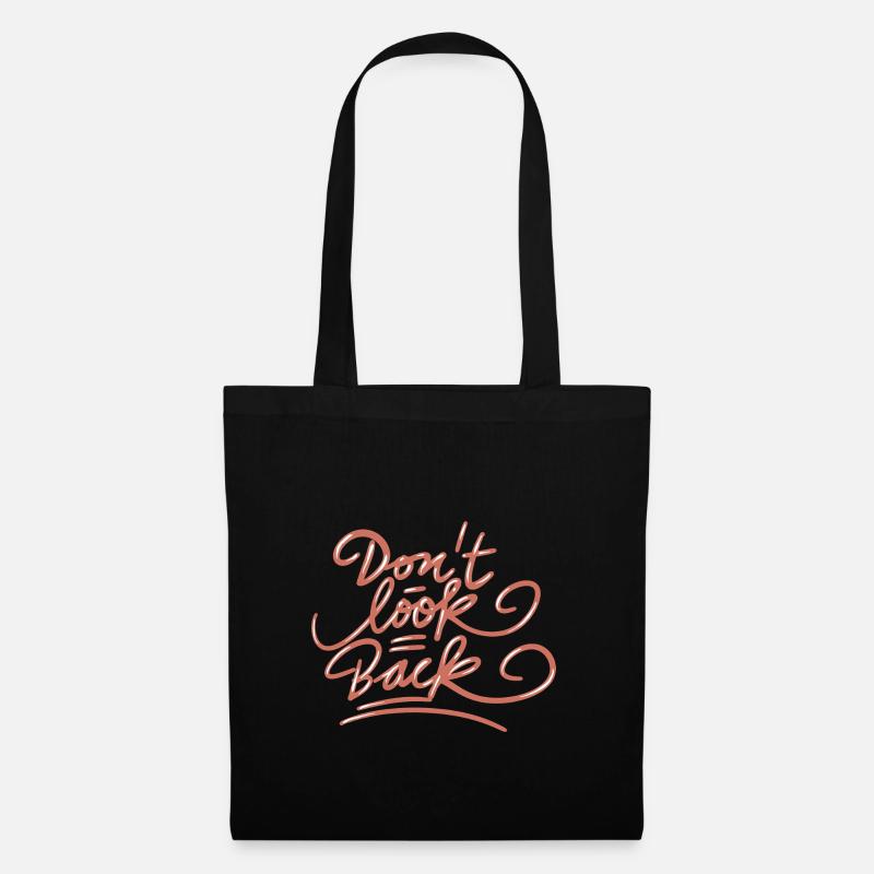 Dont Look Back - Tote Bag - black