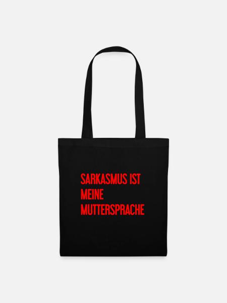 Sarkasmus-Profi - Stoffbeutel - Schwarz