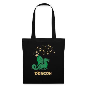 Dragon - Tote Bag - black - Front