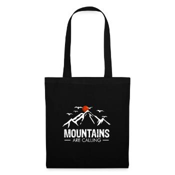 Klettern Bergsteigen Bergsport Sportklettern - Stoffbeutel - Schwarz - Vorne
