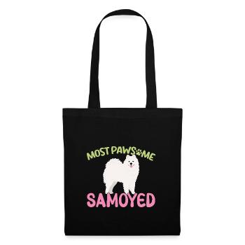 MostPAWSOME Samoyed - Tote Bag - black - Front