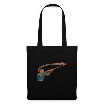 Tir au piège Tir au pigeon en argile Skeet - Sac en tissu - noir - Devant