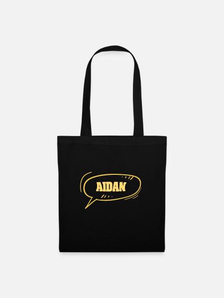 Aidan - Stoffbeutel - Schwarz